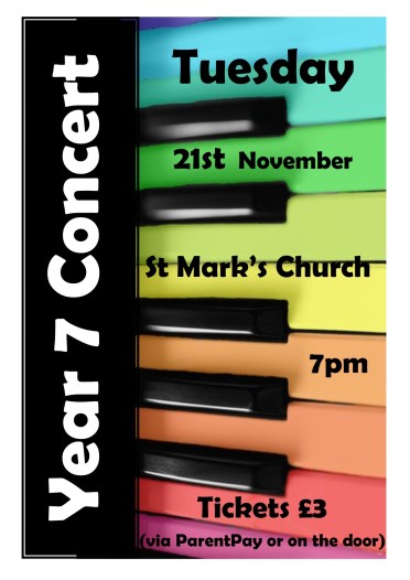 Y7 concert 2017