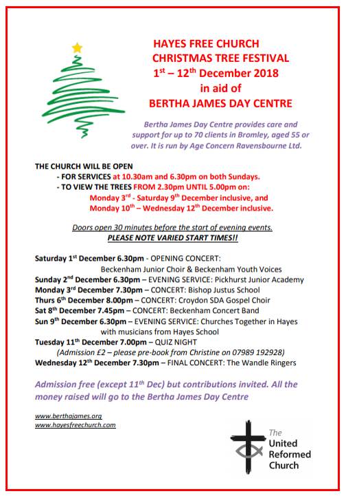 xmas tree festival 18